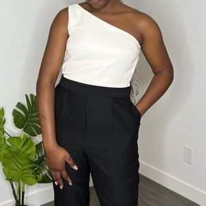 Black and White Jumpsuit